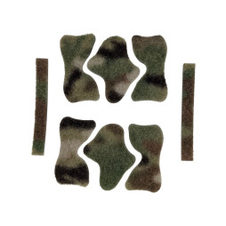 Cable Holder - Velcro Stickers Multicam (6pcs/2pcs)