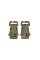 2M Buckle PALS-Mount 25 mm Tan (2pcs)