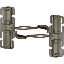 First Spear Tubes Fastener, 4" Set, Split Bar, Tan (2pcs)
