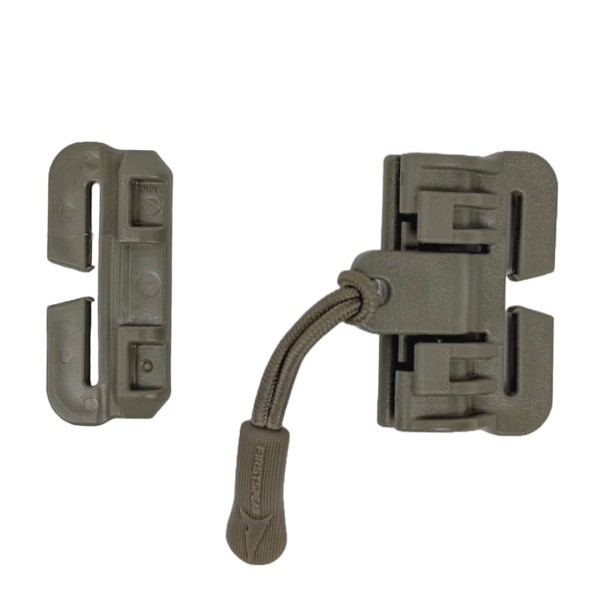 First Spear Tubes Fastener, 2" Set, Split Bar, Tan (1pc)