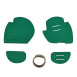 Marking Patch for Peltor ComTac VIII Green Marking Patch for Peltor ComTac VIII Green