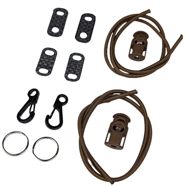 Adjustable Replacement Bungees for Helmet (2pcs)