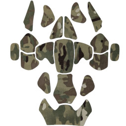 Helmet Patch Covers Pangolin Multicam