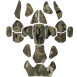 Helmet Patch Covers Pangolin Multicam Helmet Patch Covers Pangolin Multicam
