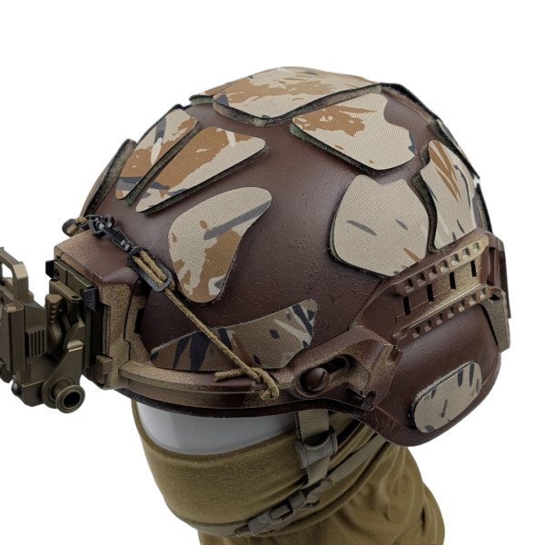 Helmet Patch Covers Pangolin Copperhead