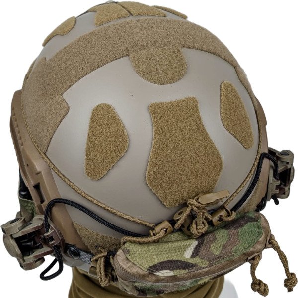 Velcro Stickers Additional for Ops-Core XP/MT + RS Helmet Coyote