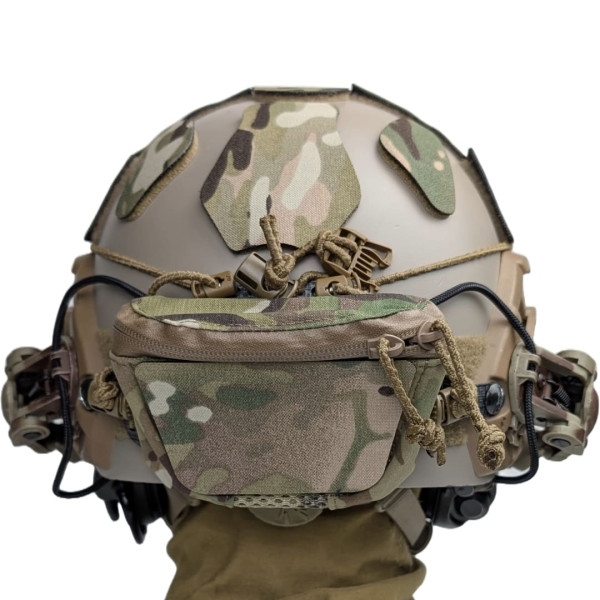 Patch on the Helmet Pouch Multicam