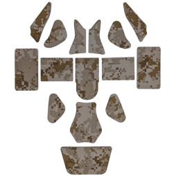 Helmet Patch Covers Ops-Core XP/MT + RS AOR1