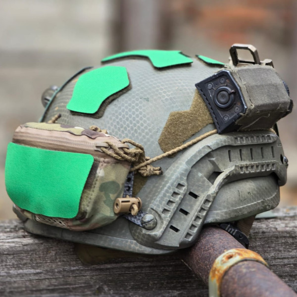 Pangolin Marking Helmet Patch Green