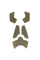 Velcro Stickers Additional for Ops-Core XR/XP Helmet Tan