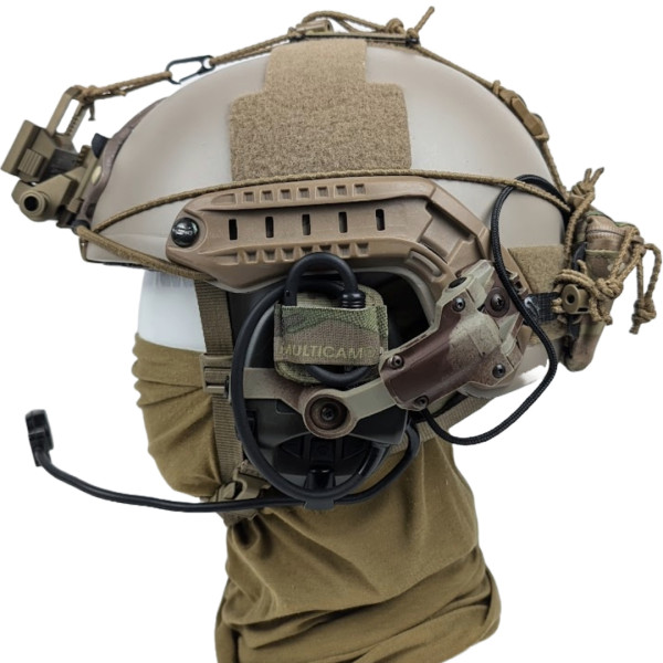 Tactical Headset Wire Harness Multicam