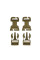 2M Buckle PALS-Mount 25 mm Tan (2pcs)