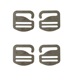 G-Hook 25 mm Coyote Brown (4pcs) 