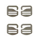 G-Hook 25 mm Tan (4pcs) 