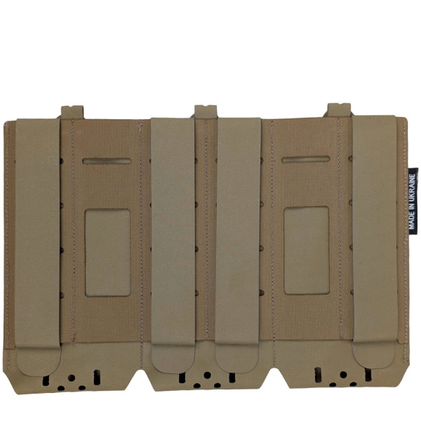 3 AR-15 Elastic Mag Pouch Multicam