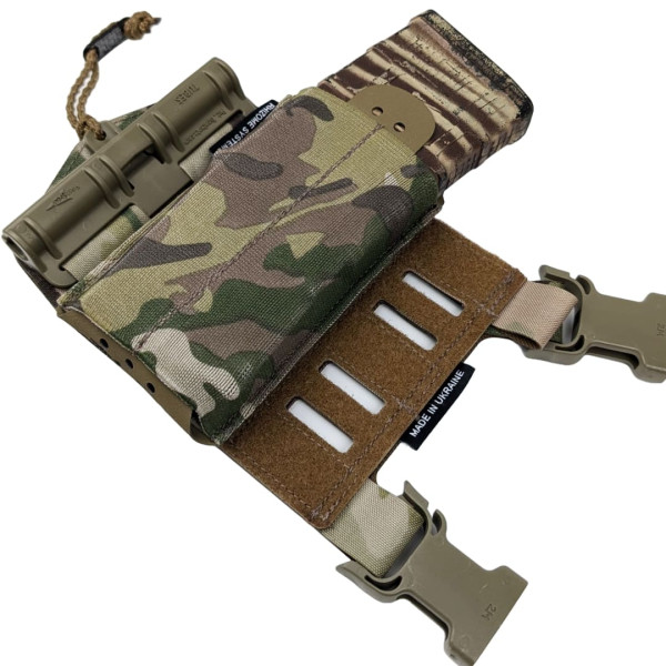 AR-15 Elastic Insert Pouch Multicam