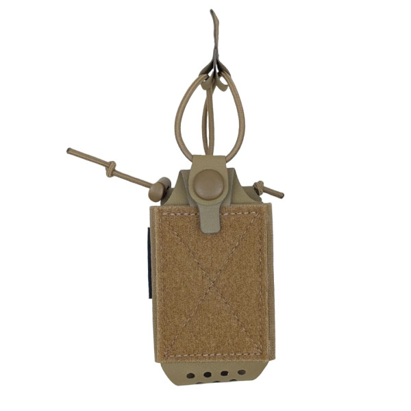 Medium Insert Pouch for Radio Coyote Brown