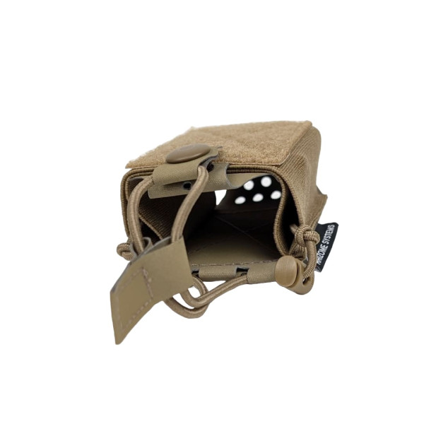 Medium Insert Pouch for Radio Coyote Brown