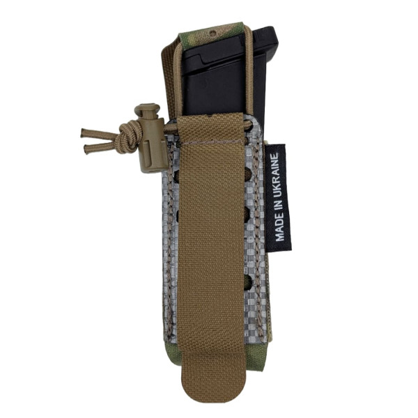 Elastic Pistol Pouch Multicam | Flap