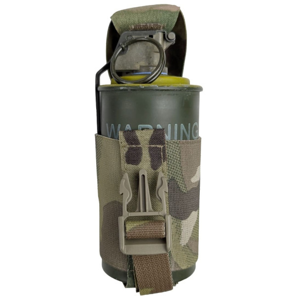  Smoke Grenade Elastic Pouch Multicam