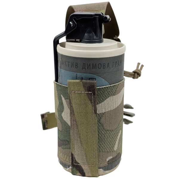  Smoke Grenade Elastic Pouch Multicam