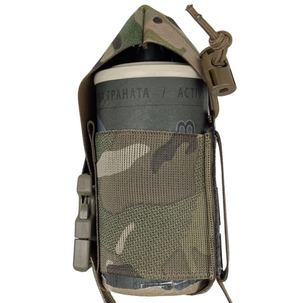  Smoke Grenade Elastic Pouch Multicam