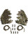 Ears for Helmet Scrim Leaf Oak LaserCut Multicam