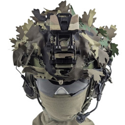 Helmet Scrim Leaf Oak UltraLight Woodland