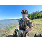 Helmet Scrim Leaf Oak LaserCut Multicam