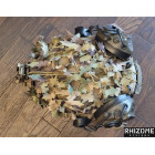 Helmet Scrim Leaf Oak LaserCut Multicam