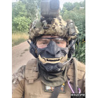 Helmet Scrim Leaf Oak LaserCut Multicam