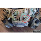 Helmet Scrim Leaf Oak LaserCut Multicam