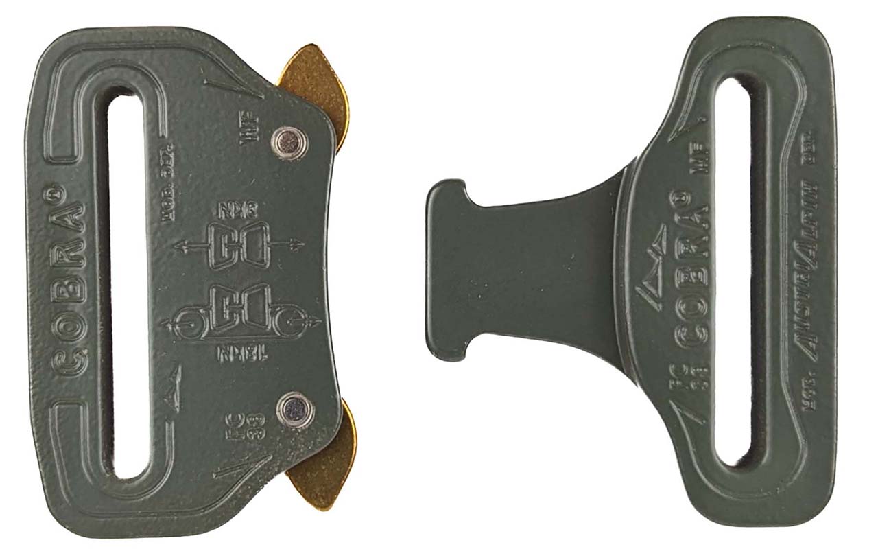 Buckle&nbsp;AustriAlpin COBRA&reg; PRO STYLE&nbsp;38mm Wolf Grey